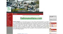 Desktop Screenshot of frabosasottana.com